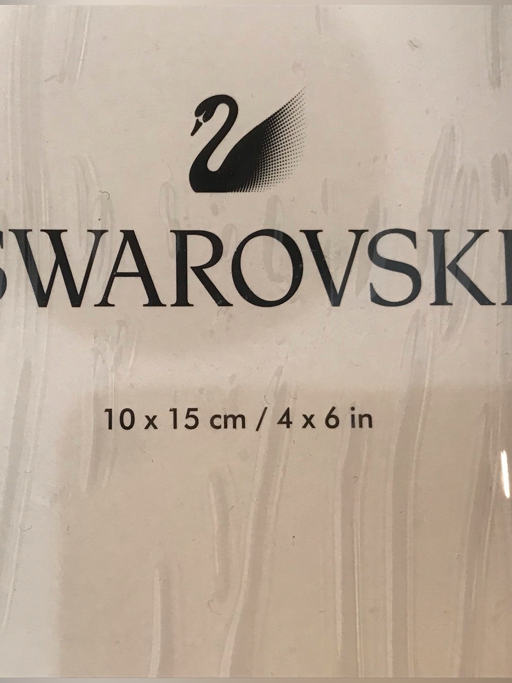 NWT SWAROVSKI Minera  Frame, Silver-Tone Metal with Crystal Accents 4 x 6 photo - Picture 9 of 9